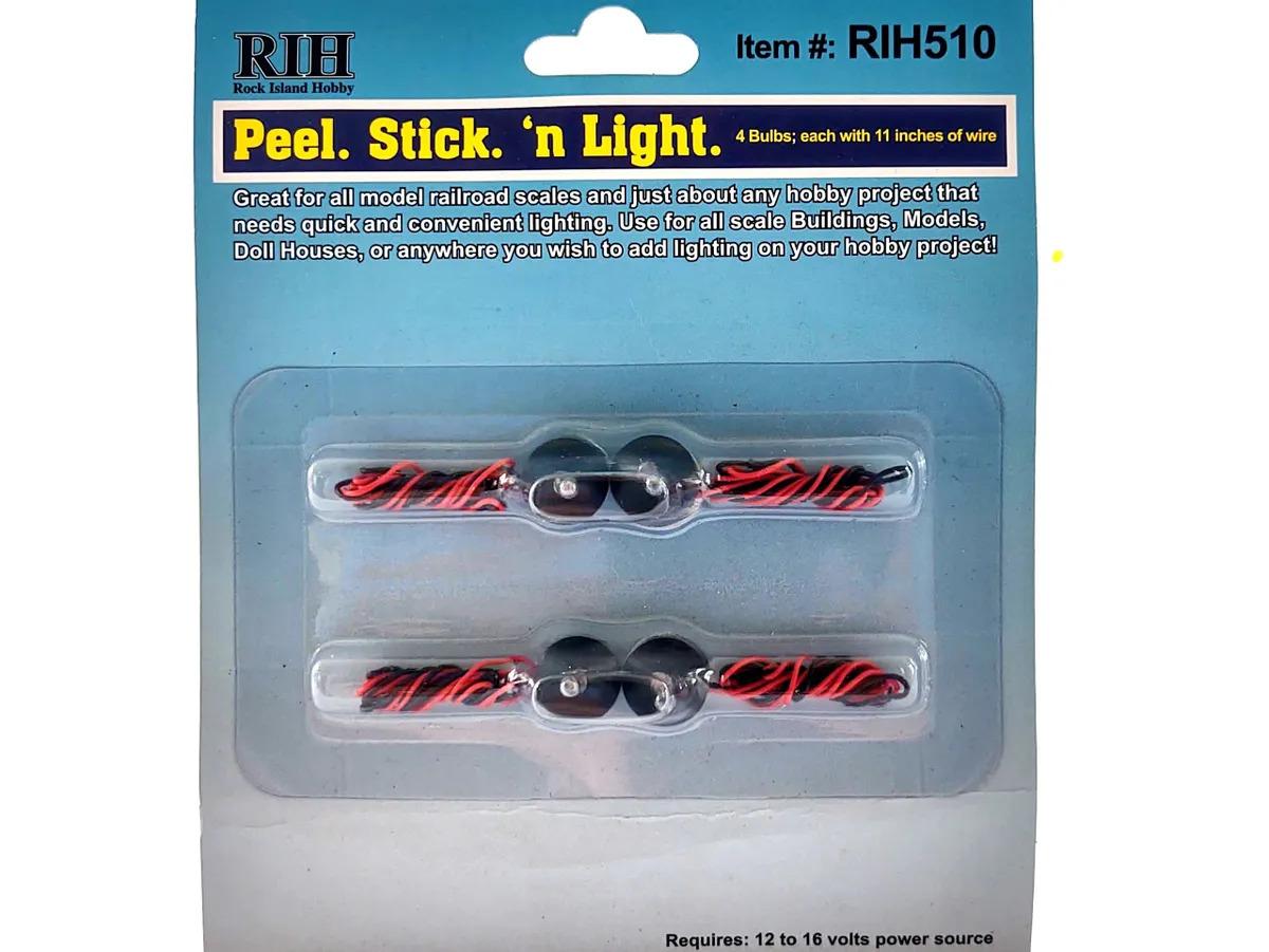 Peel Stick 'n Light 4-pack bulbs
