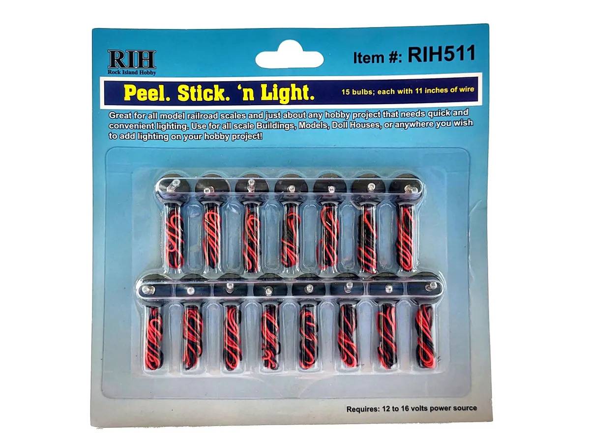 Peel Stick 'n Light 15-pack bulbs