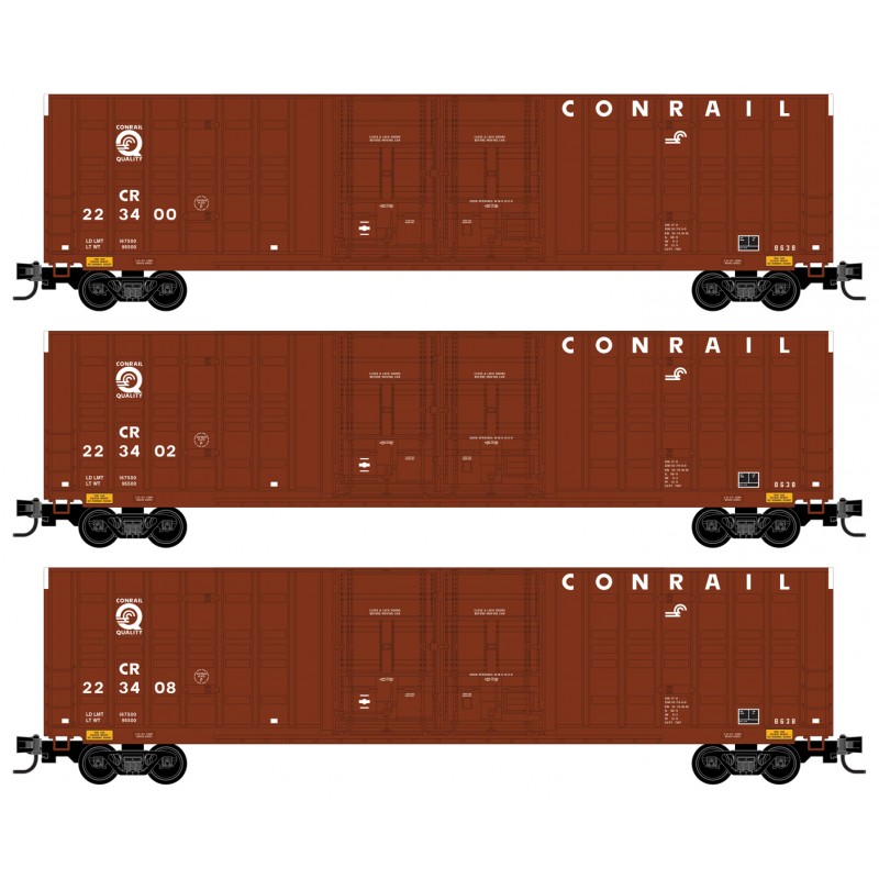 Conrail 3-Car Runner Pack #181