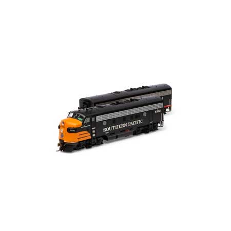Southern Pacific F7A #6362 & F7B #8248 With Tsunami2
