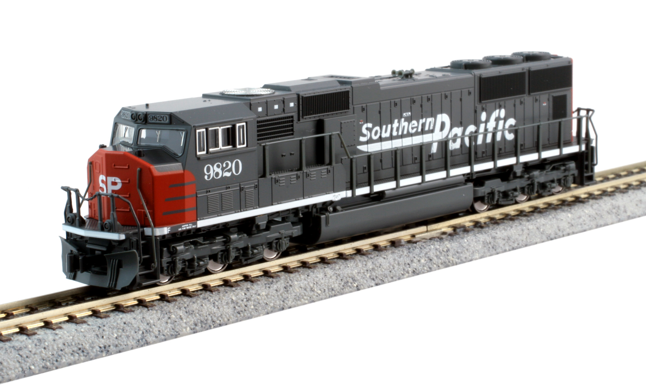 Southern Pacific EMD SD70M #9820 With LokSound
