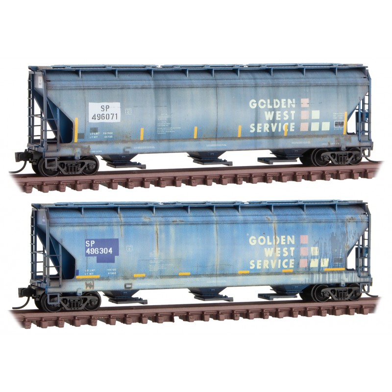 Southern Pacific Ex-Golden West Service Weathered 2-Pack