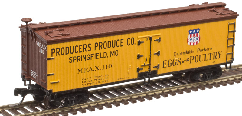 Producers Produce Co. 40' wood reefer #111