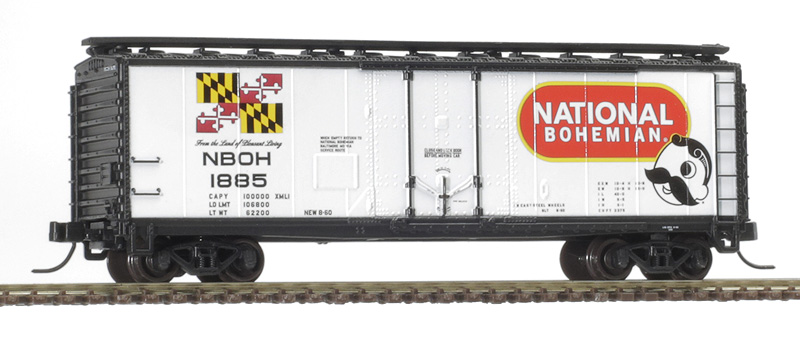 National Bohemian 40' plug door boxcar #1885