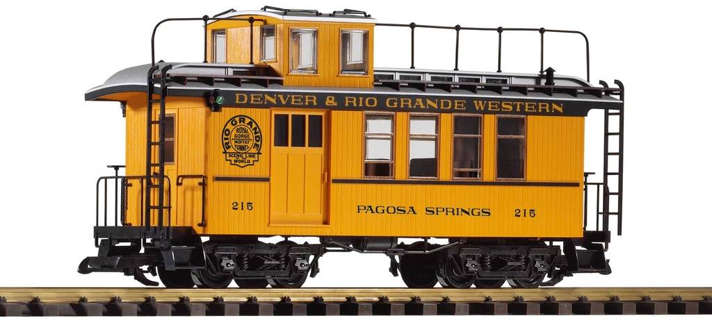 Rio Grande wood drovers caboose