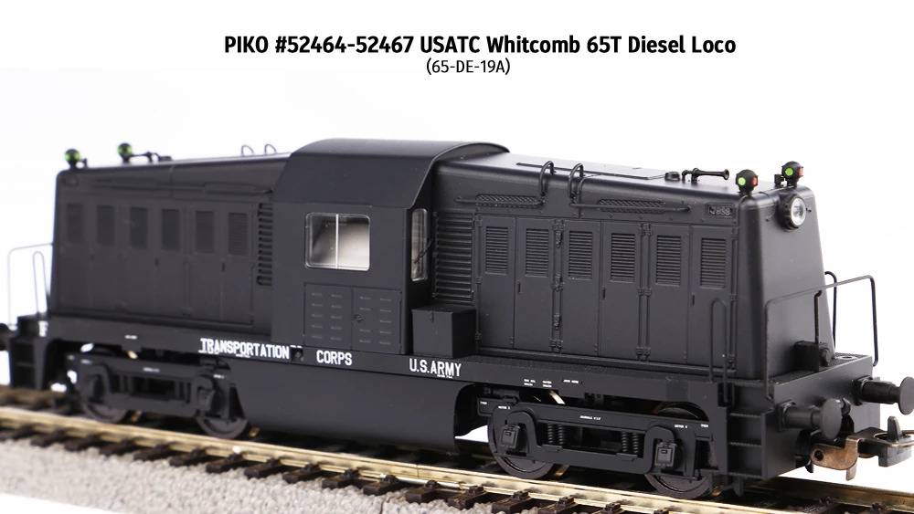 US Army Transportation Corps Whitcomb 65 ton diesel #7981 with sound