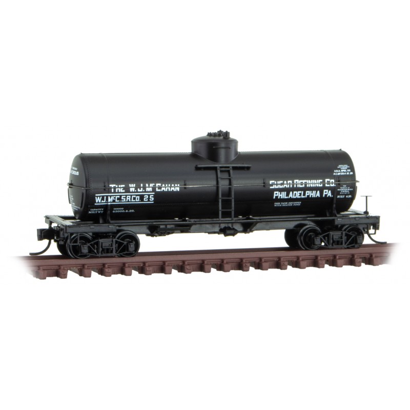 Sweet Liquid Tank Car Series Car #9 McCahan Sugar Tank Car #25