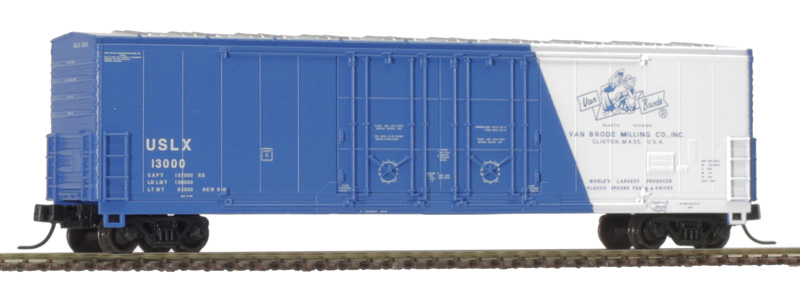 Van Brode Milling 53' Evans double plug door boxcar #13002