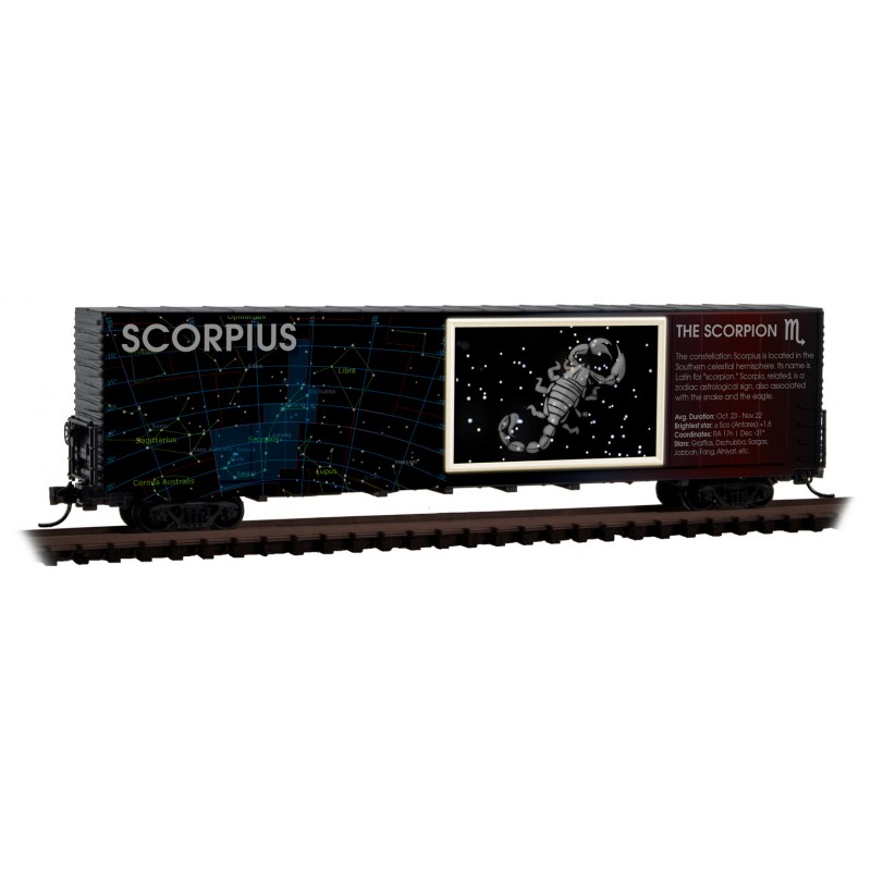 Scorpius 60' Box Car Excess Height Modified Sides
