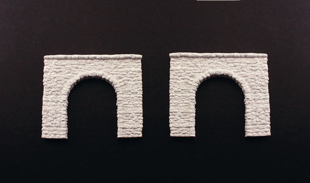 Random Stone Single Track Tunnel Portal 2-Pieces