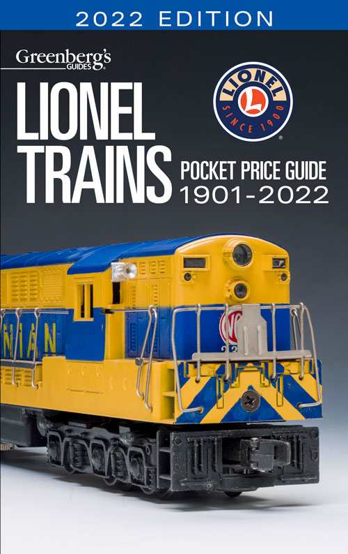 2022 Edition Greenberg's Guides Lionel Trains Pocket Price Guide
