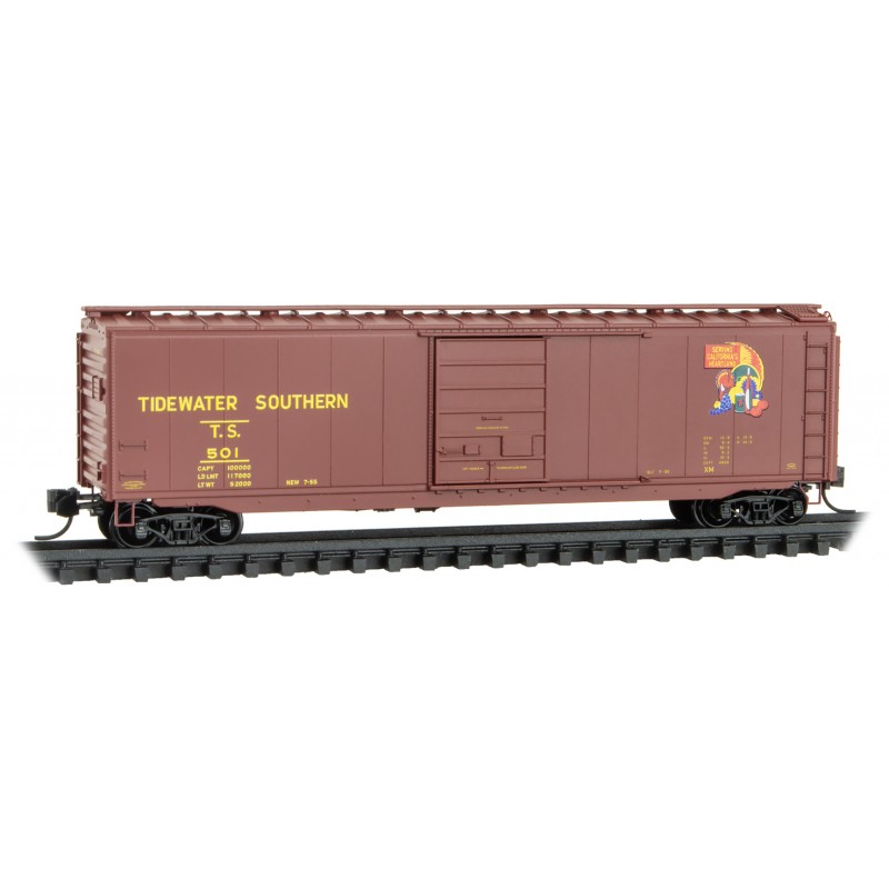 Tidewater Southern 50' Standard Box Car Single Door #501