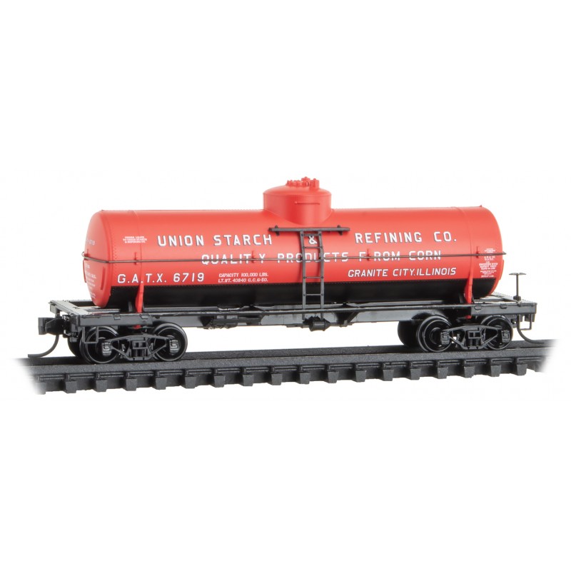 Union Starch 39' Single Dome Tank Car #6719