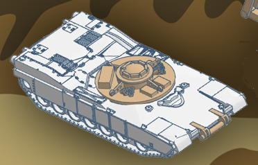 M1 Panther Mine Clearing Vehicle 2-Pack Kit