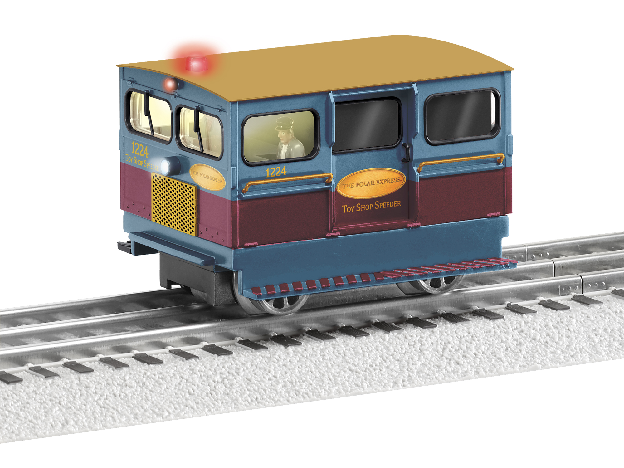 The Polar Express TMCC Speeder
