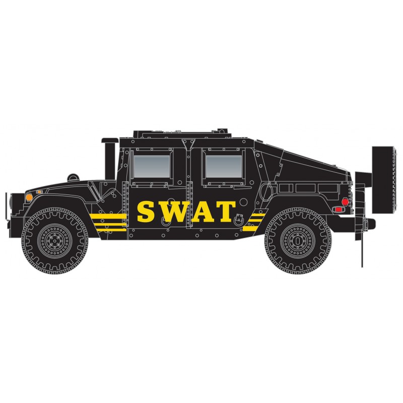Fire/Swat Humvee® Vehicle 2-Pack