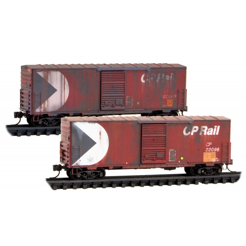 CP Rail Weathered 2-Pack