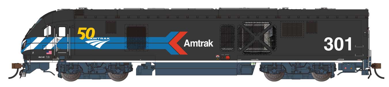 Amtrak® 50th Anniversary Day 1 Charger ALC-42 #301 w/DCC Wowsound®