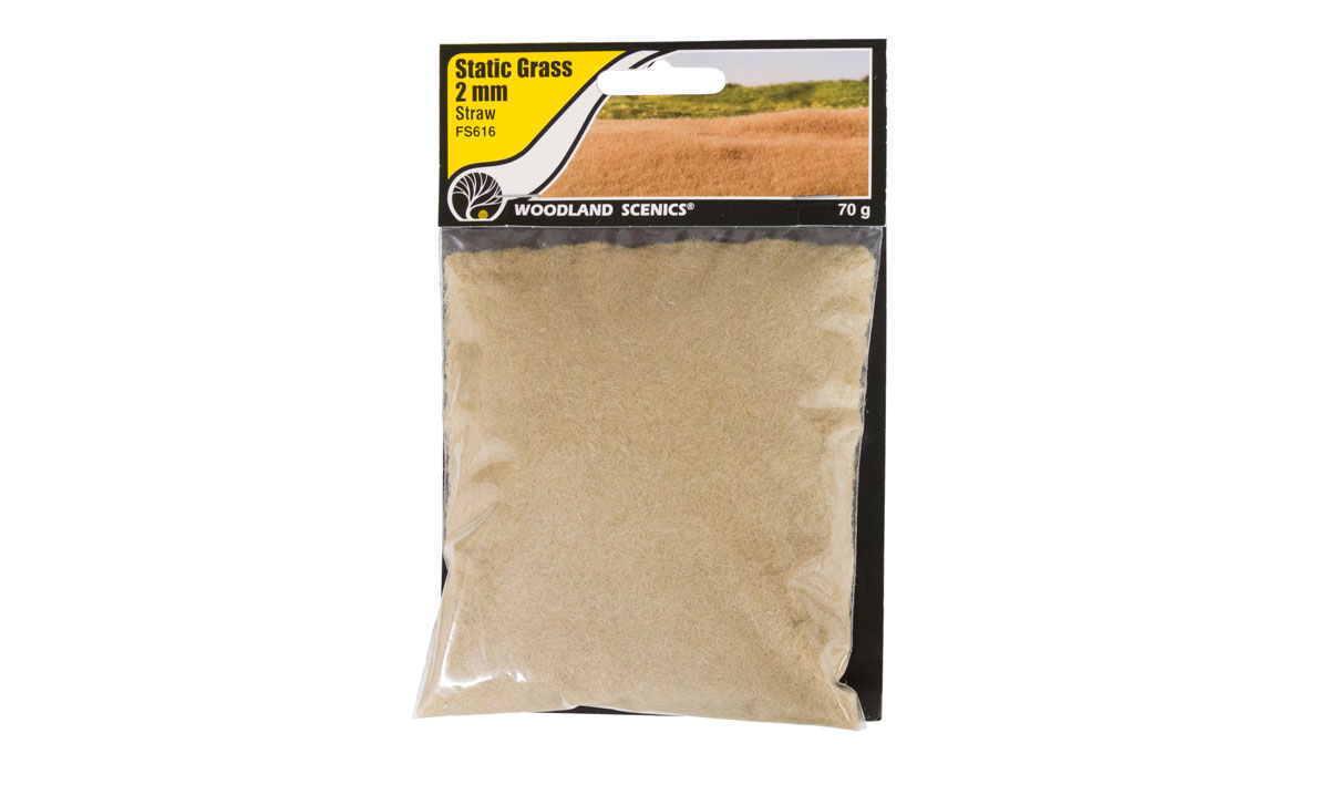Static Grass 2 mm Straw