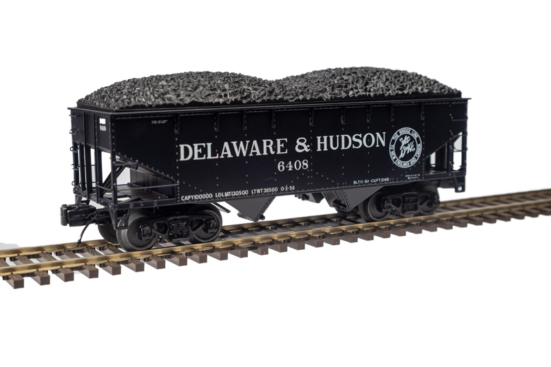 Delaware & Hudson 2-bay offset hopper #6464