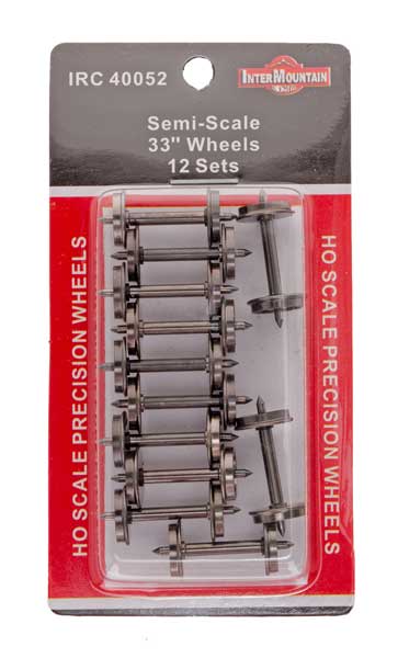 33" Semi-Scale Wheels 12-Sets