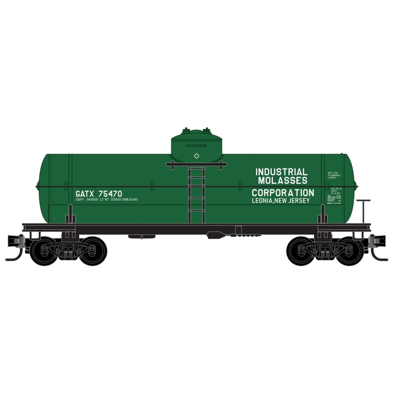 Industrial Molasses Company 39' Single Dome Tank Car #75470