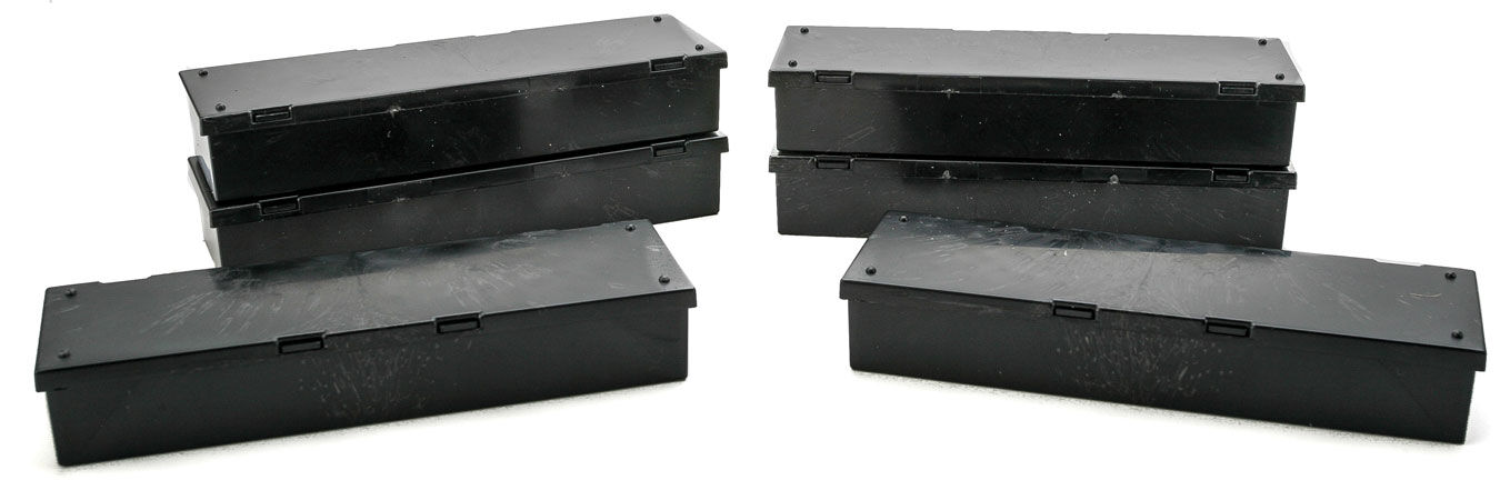 Plastic Parts Storage Box 6-pack (colors may vary)