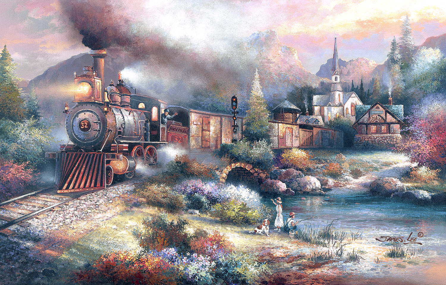 Maryland Mountain Express 1000 piece jigsaw puzzle