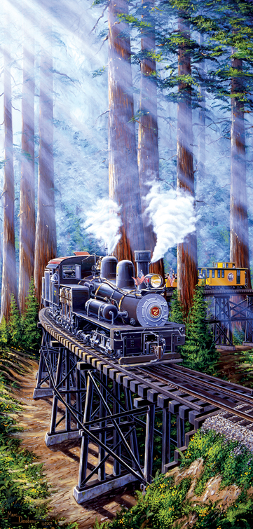 Redwood Sidewinder 1000 piece jigsaw puzzle