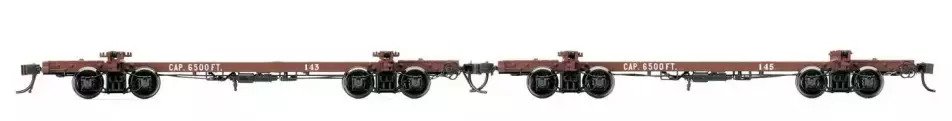 Pickering Lumber Corp. log cars #143 & #145