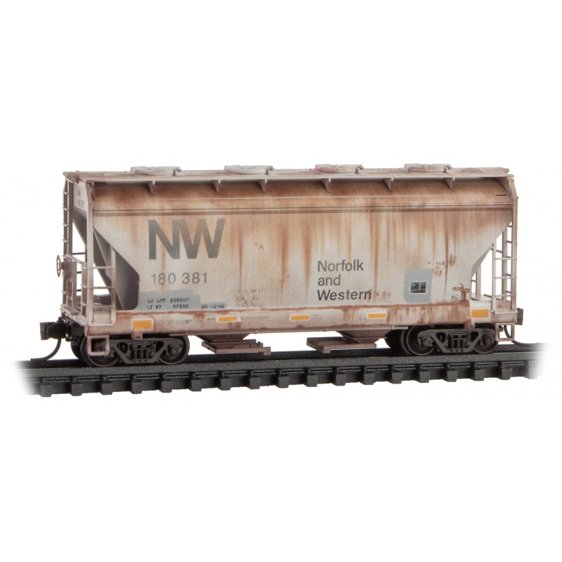 Norfolk and Western Weathered Four Pack