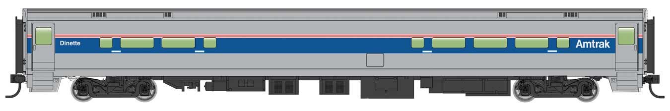 Amtrak phase IV 85' Horizon fleet food service car
