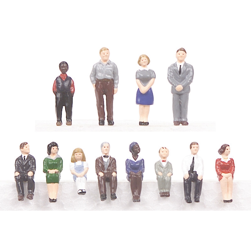 12-piece passenger figure set #1