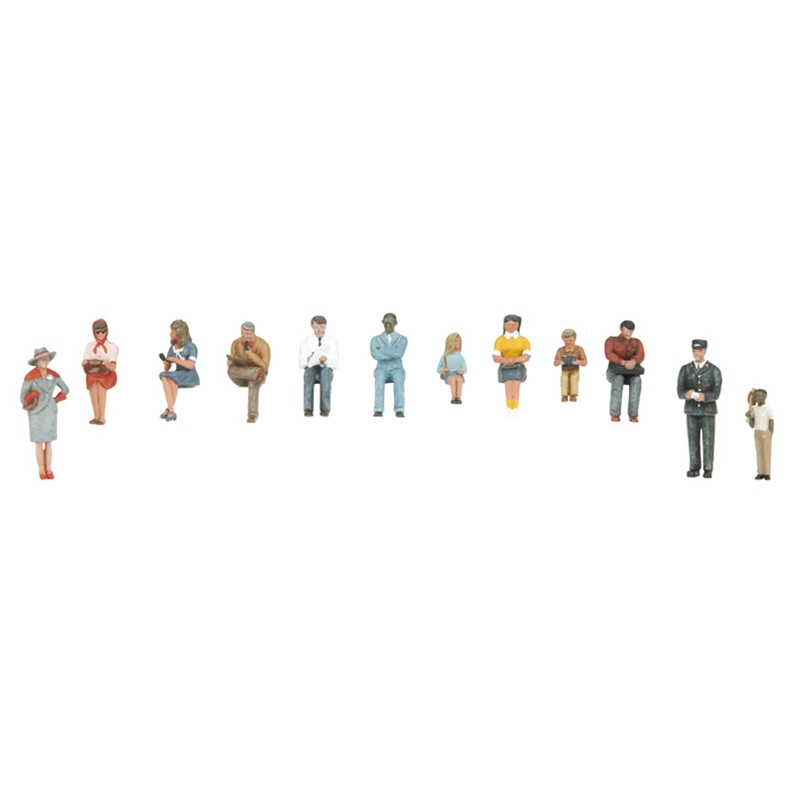 12-piece passenger figure set #3