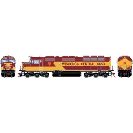 Wisconsin Central F45 #6653 With Tsunami2