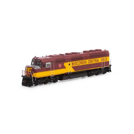 Wisconsin Central F45 #6653 With Tsunami2