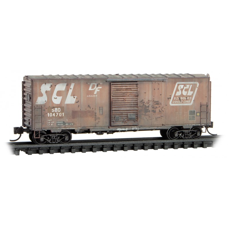 Seaboard Coast Line 40' Box Car Single Door #104701