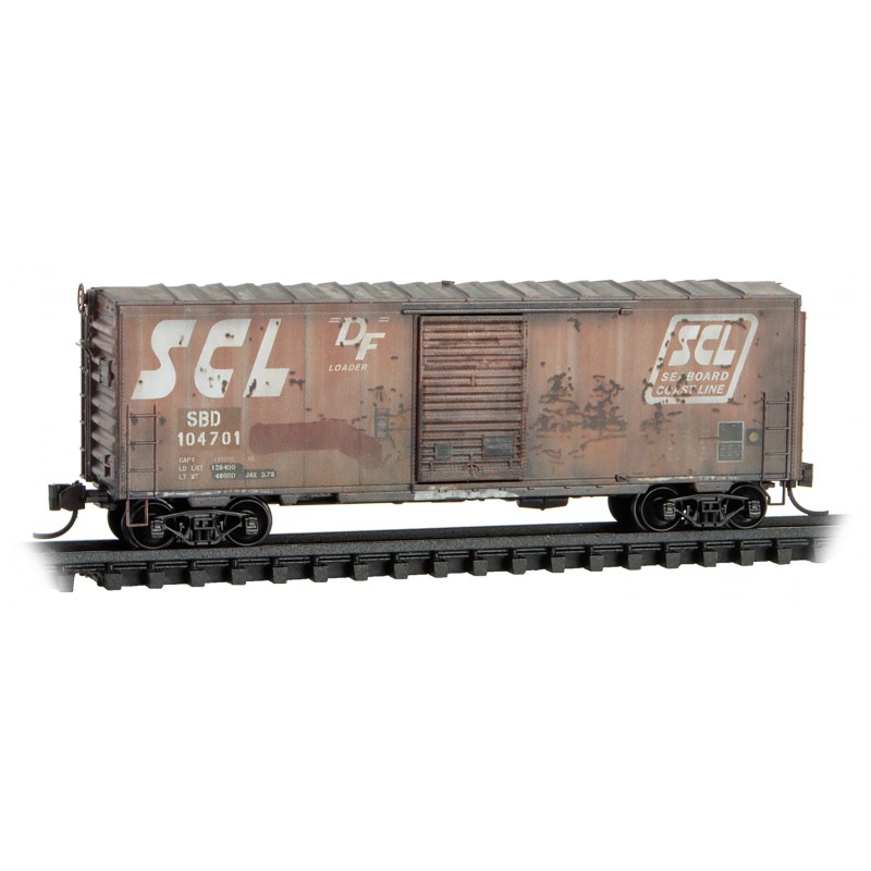 Seaboard Coast Line 40' Box Car Single Door #104701