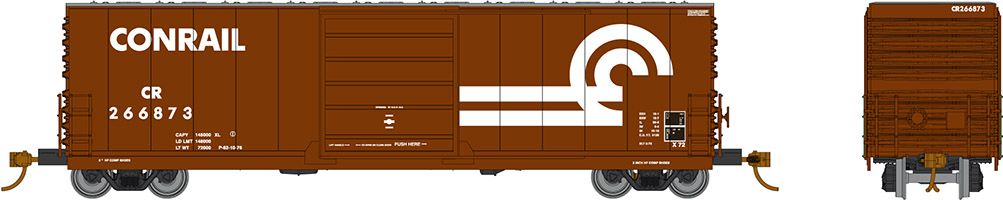 Conrail (large logo) Evans X72 boxcar #269423