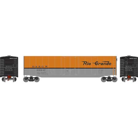 Denver & Rio Grande Western 50' PD Smooth Side Box Car #60937