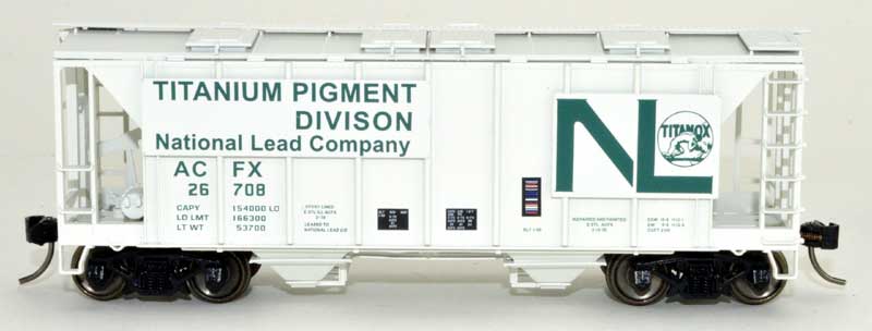 National Lead Company 70 ton covered hopper #26712