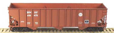 BNSF (circle cross logo) 100 ton hopper car #616418