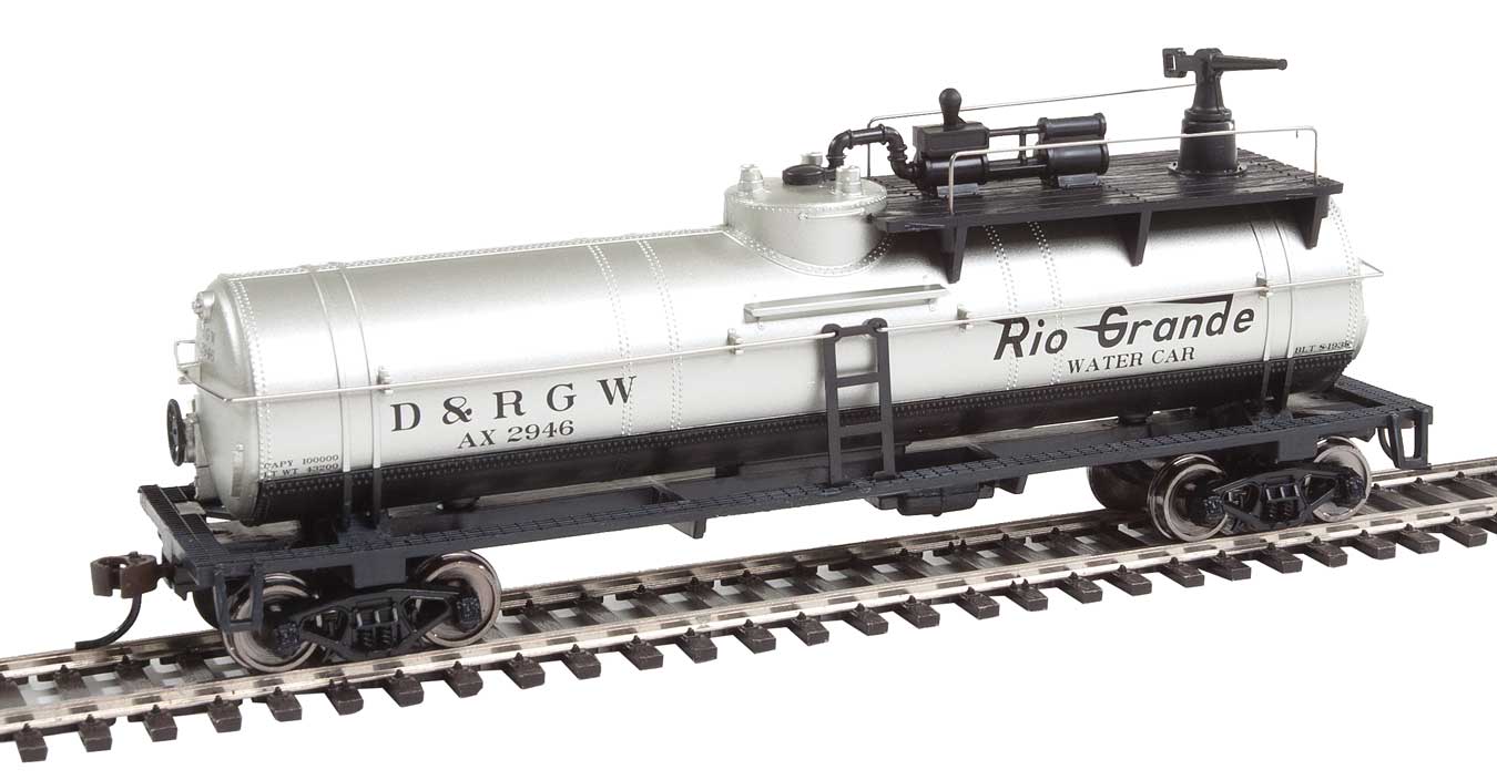 Denver & Rio Grande Western Fire Fighting Tank Car #AX 2946