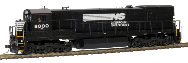 Norfolk Southern U30C #8000 with LokSound