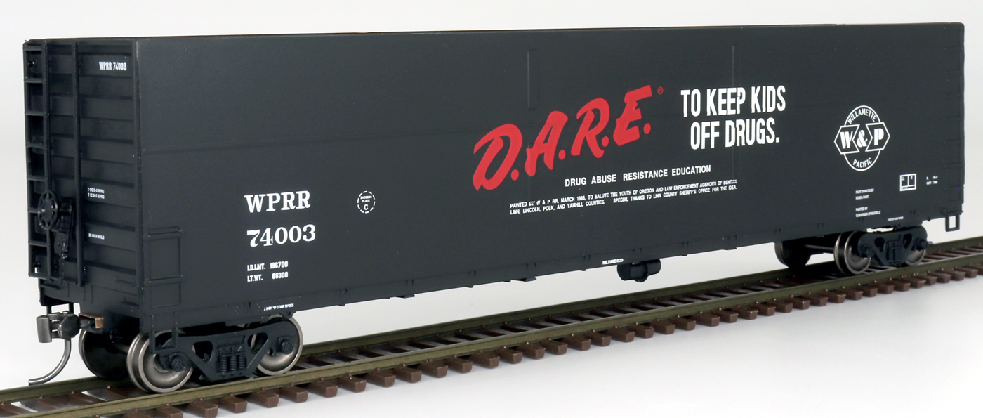 Willamette & Pacific D.A.R.E. FMC Welded Side Woodchip Hopper #74003