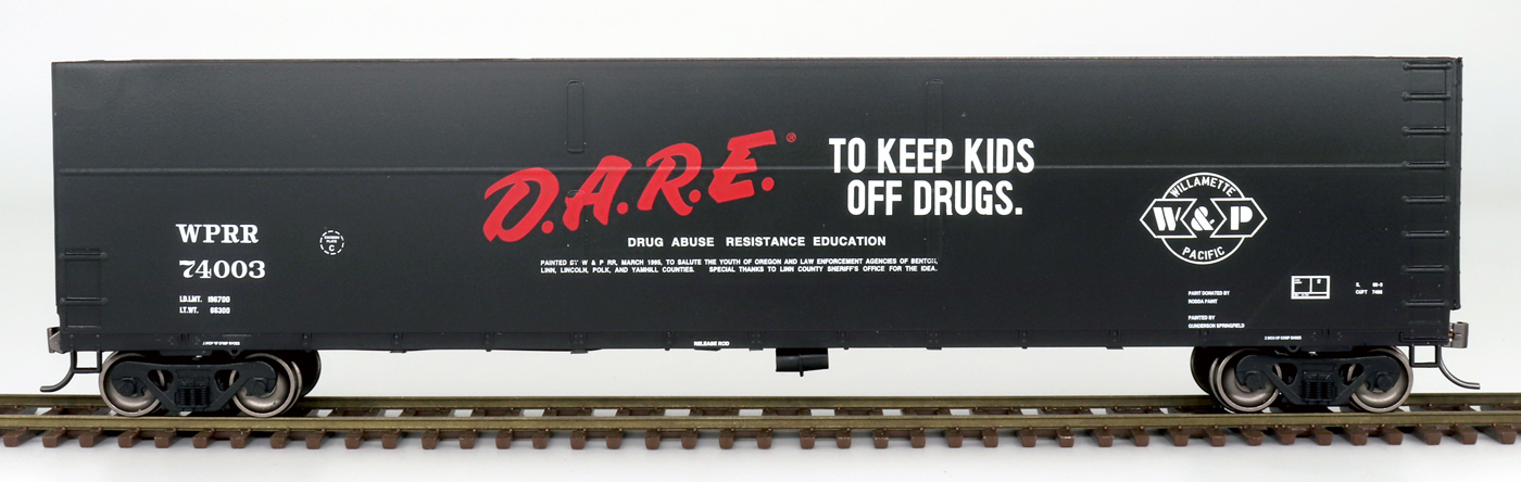 Willamette & Pacific D.A.R.E. FMC Welded Side Woodchip Hopper #74003