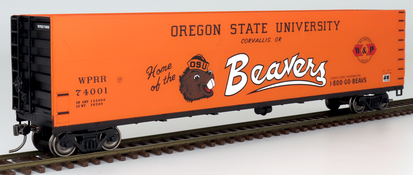 Willamette & Pacific OSU FMC Welded Side Woodchip Gondola #74001