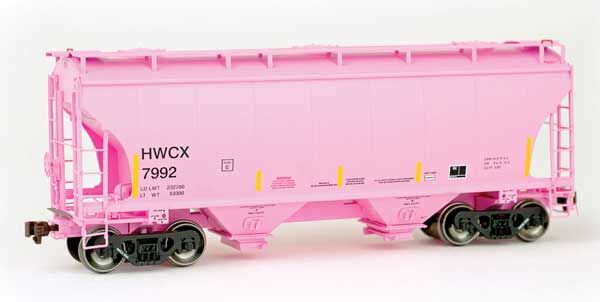 HWCX Trinity 3281 2-bay covered hopper #7992