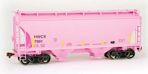 HWCX Trinity 3281 2-bay covered hopper #7991
