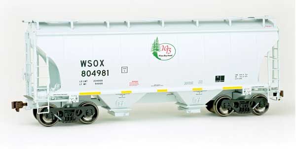 Winn Bay Sand Trinity 3281 2-bay covered hopper #804981